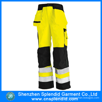 Men′s Cargo Work Hi Vis Trousers with 3m Reflective Tapes